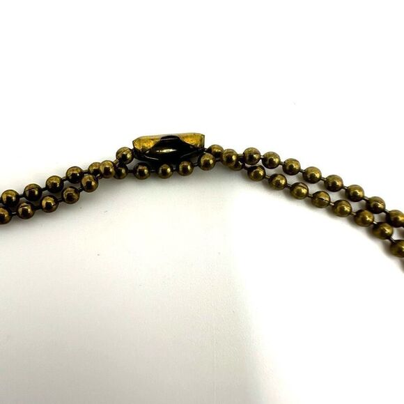 Moose long bronze tone pendant necklace - Picture 8 of 11